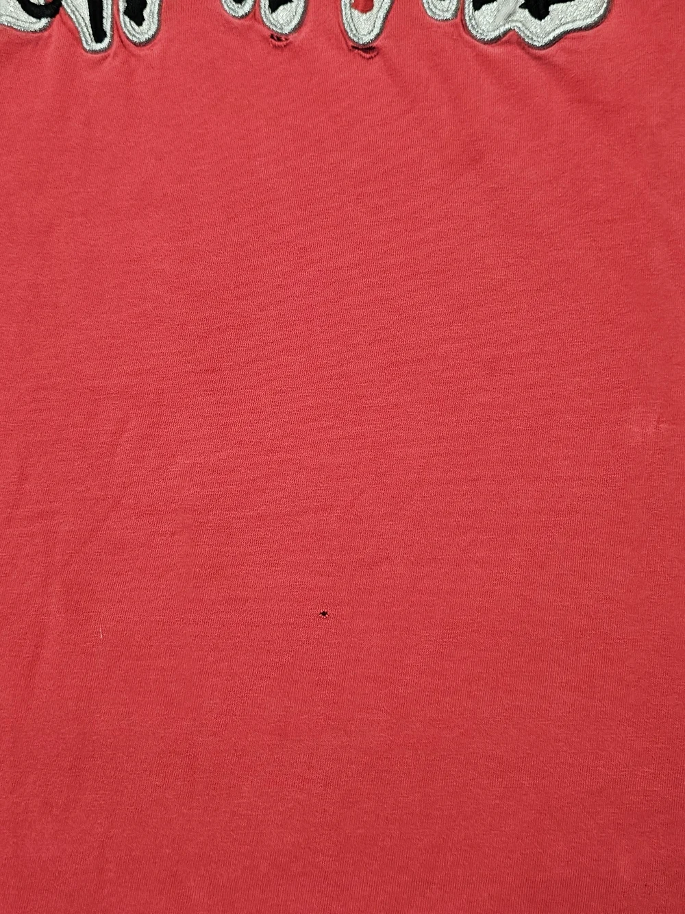Vintage Strange Music Tech N9ne Embroidered Logo Crew Neck T-Shirt Red 2XL
